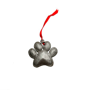 Puppy Paw Ornament