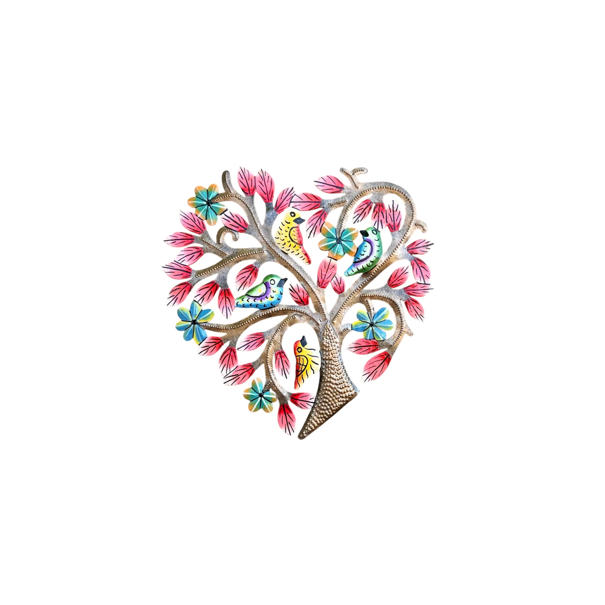 Grezil- Small Heart Tree & Birds #1