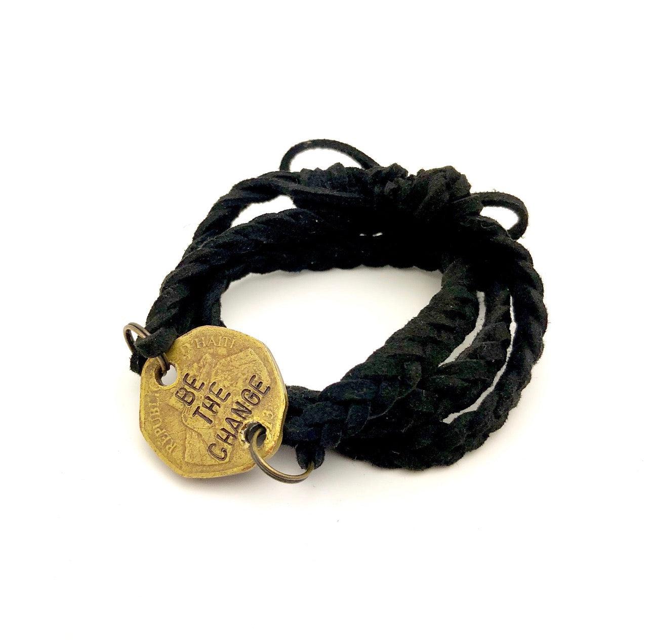 "Be the Change" Wrap Bracelet