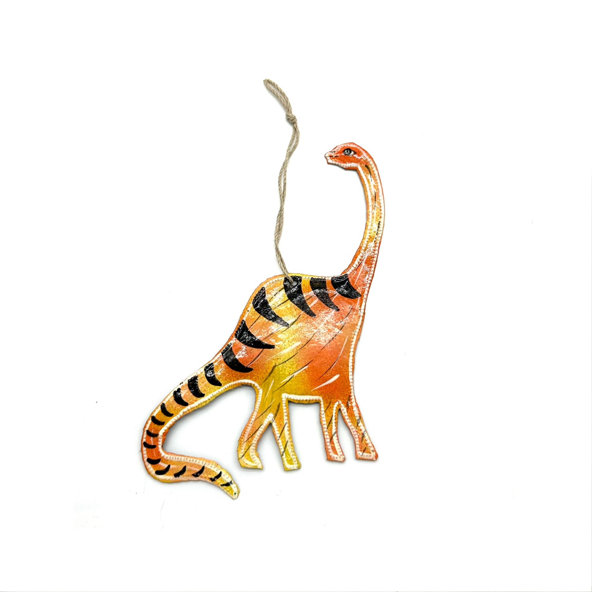 Painted Dinosaur Ornament