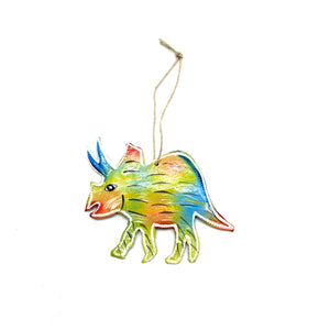 Triceratops Ornament