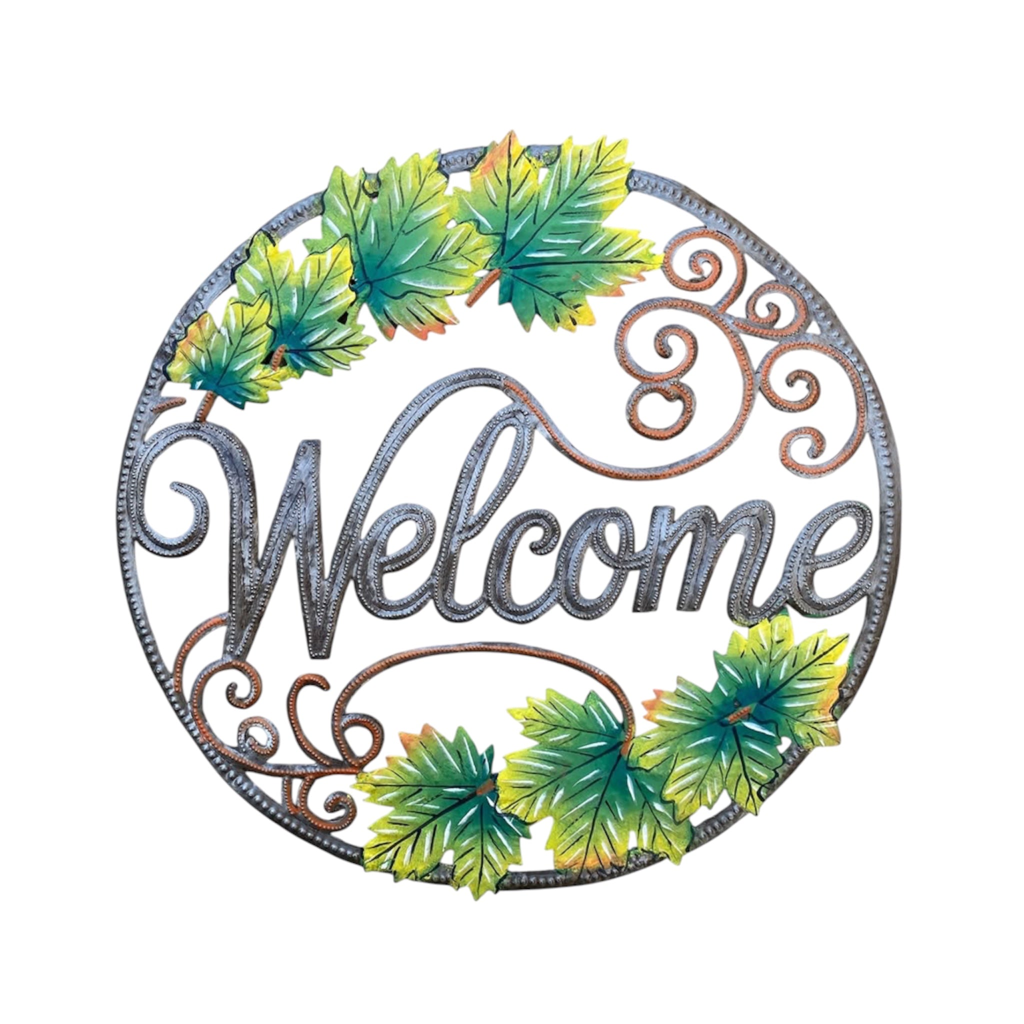 Roodlet- Medium Simple & Color Circle Welcome