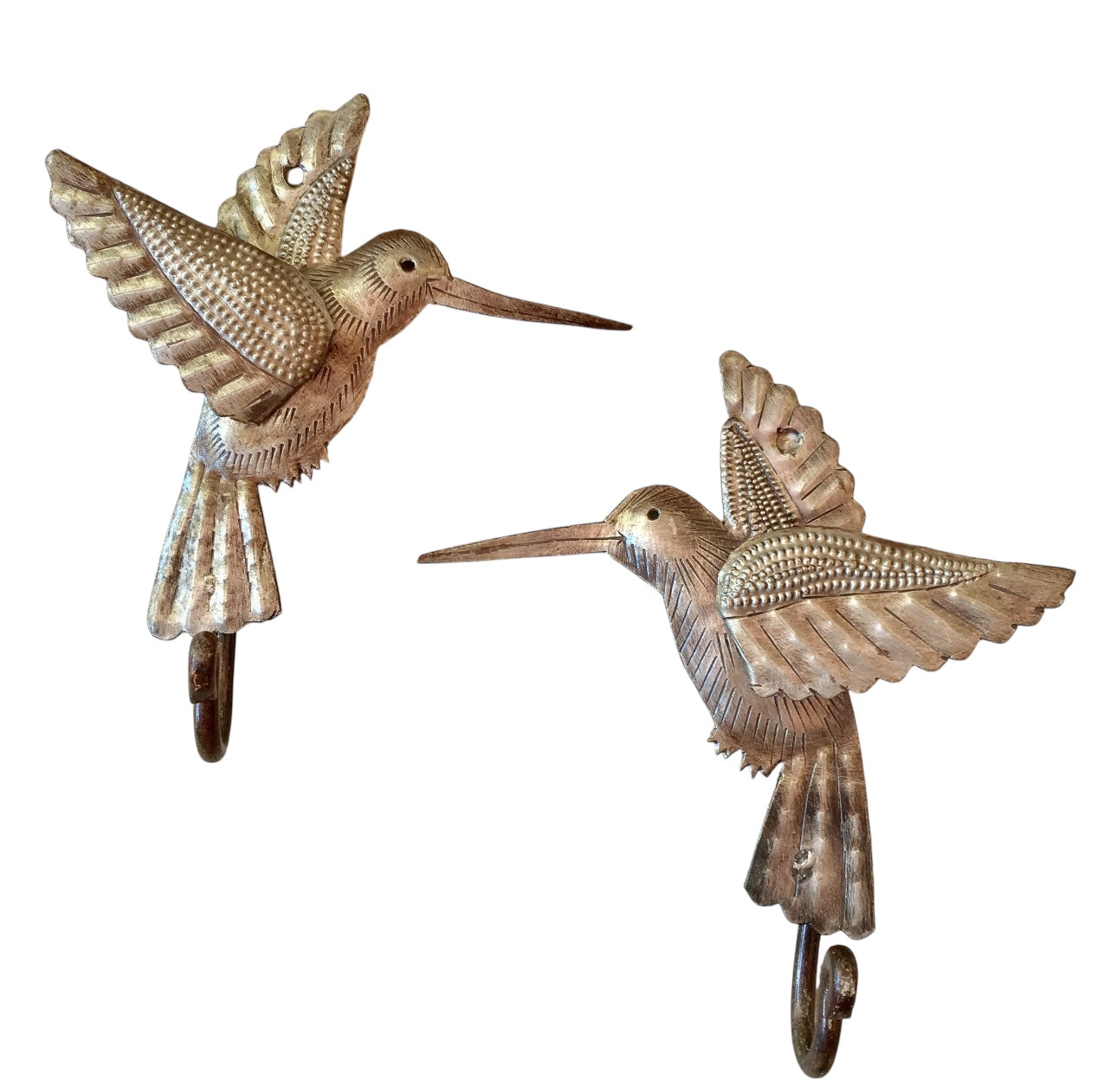 Set of 2 Hummingbird Hooks