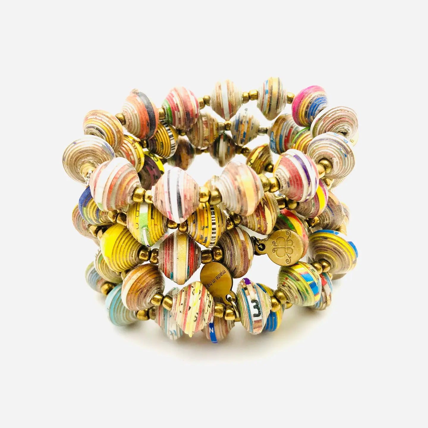 Cereal Box Bead Bracelets