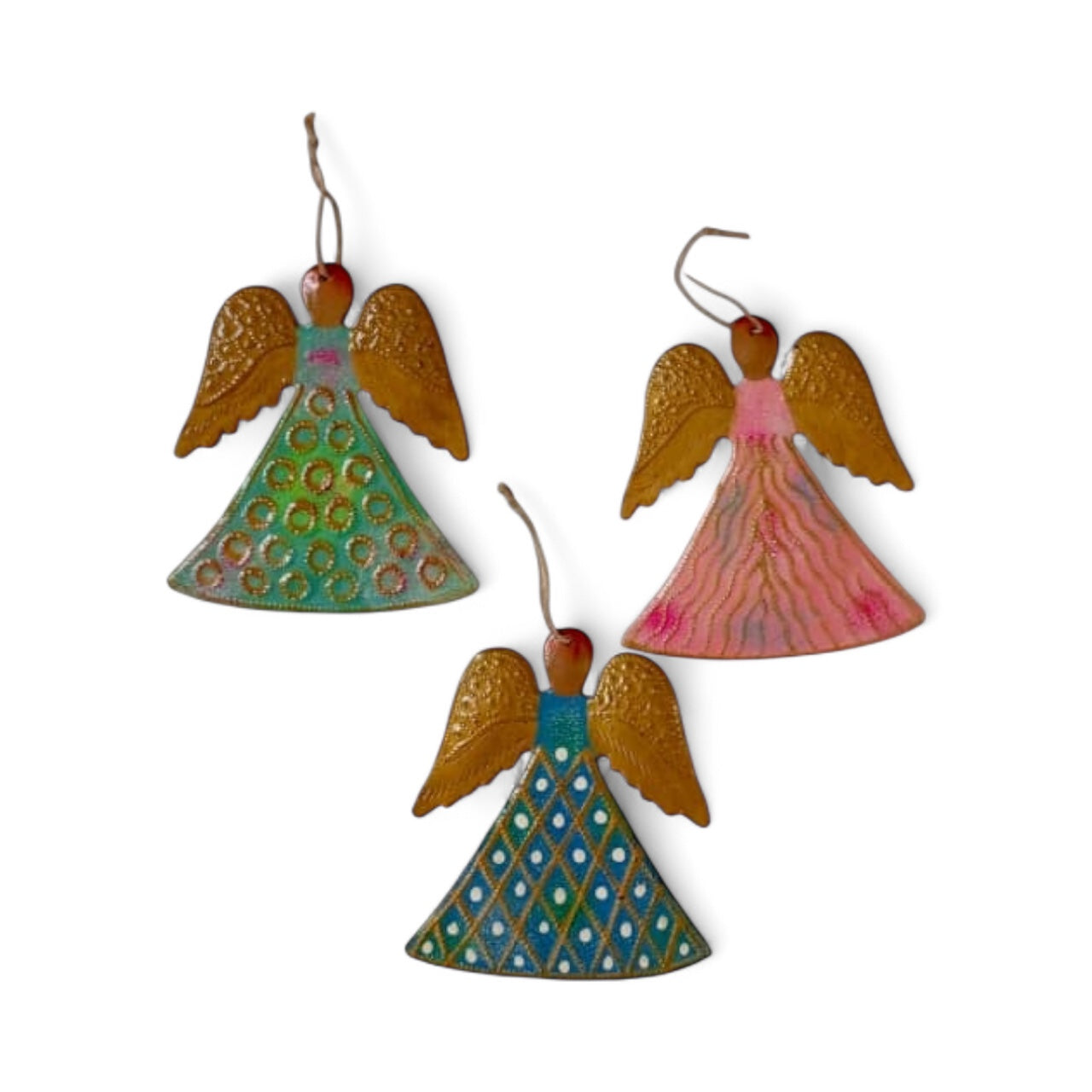 Set Of 3 Cute Pastel Angels