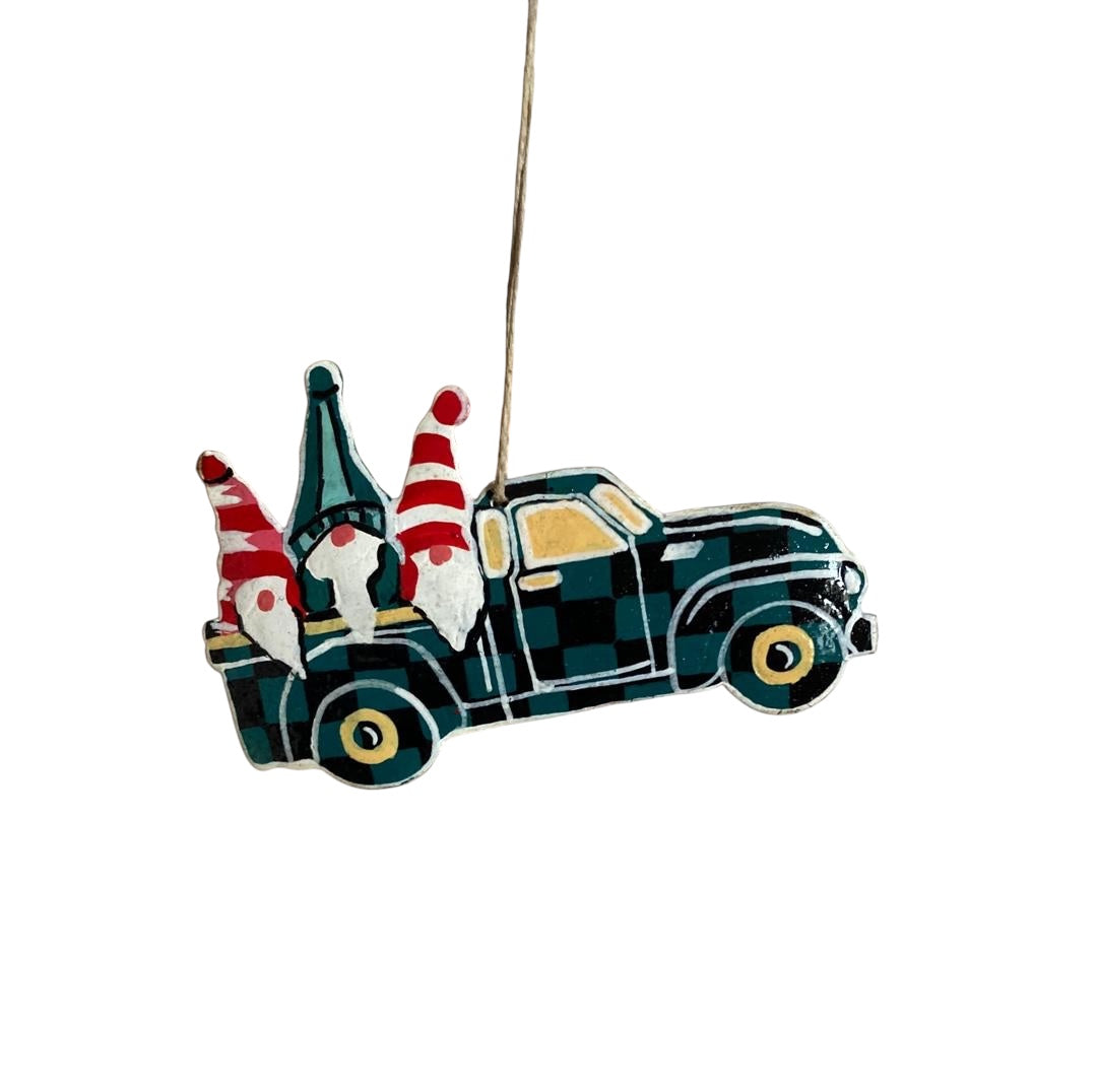 MJP Truck Ornament