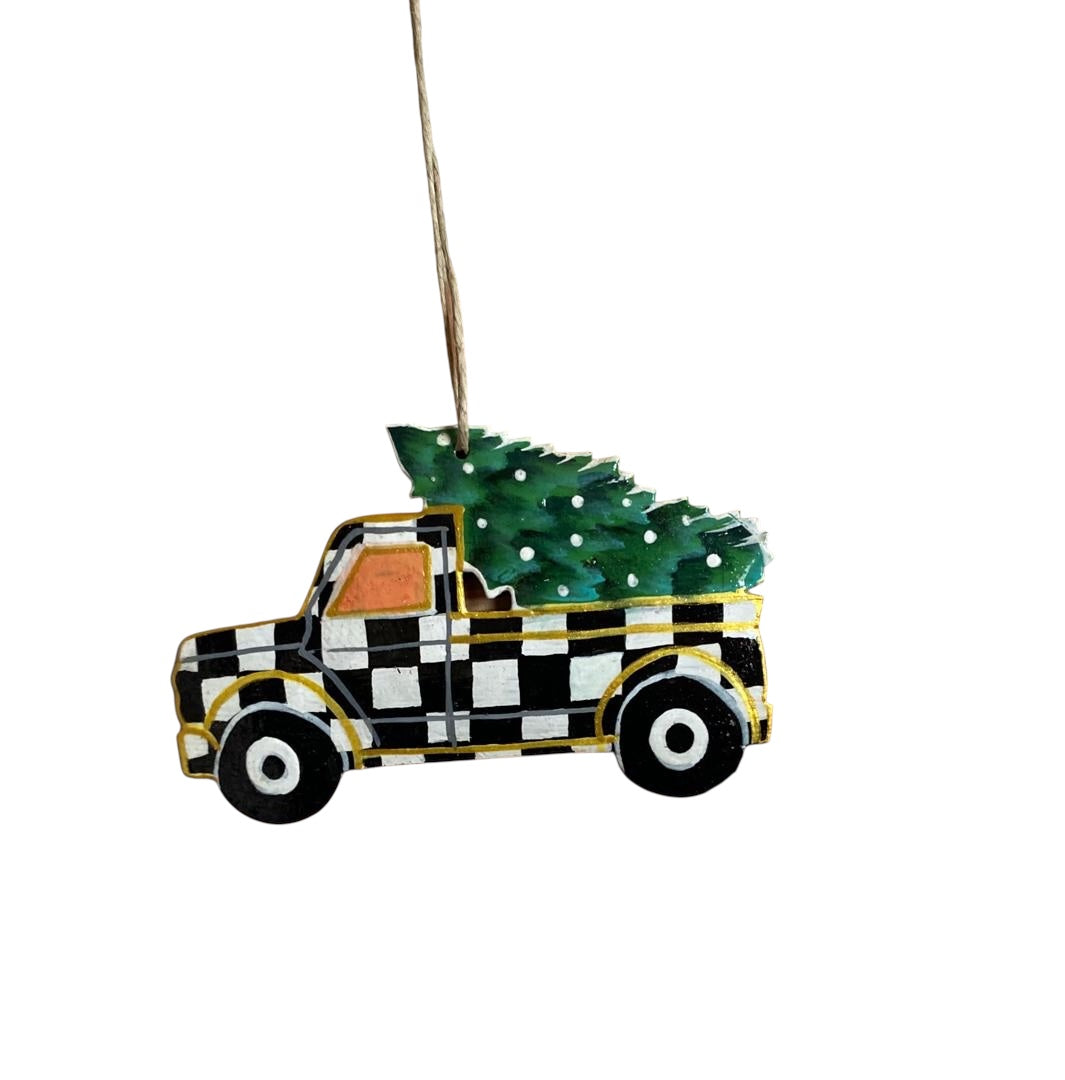 MJP Truck Ornament