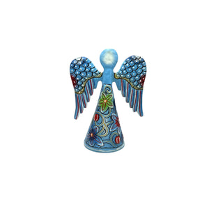 Jordany Metal Art Standing Angel- Blue