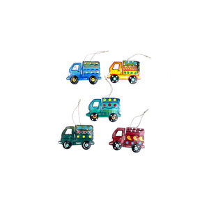 Truck Ornament (Set of 5)