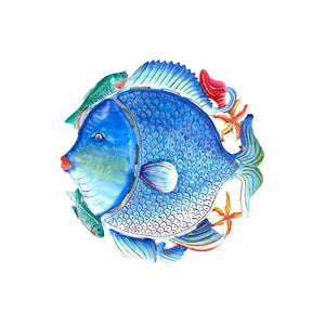 Duval- Medium Turqoise Fish