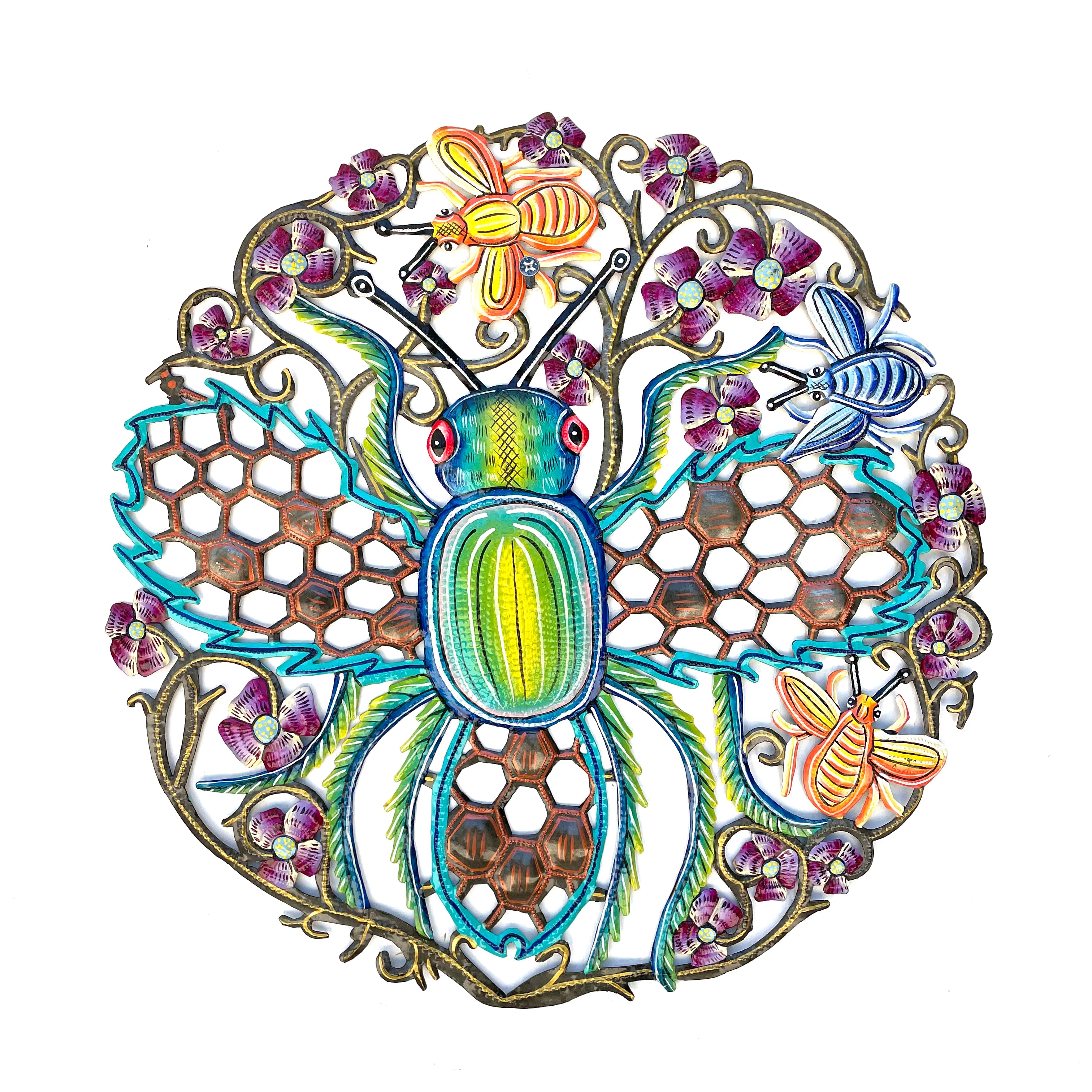 Welkens Round Colorful Bee