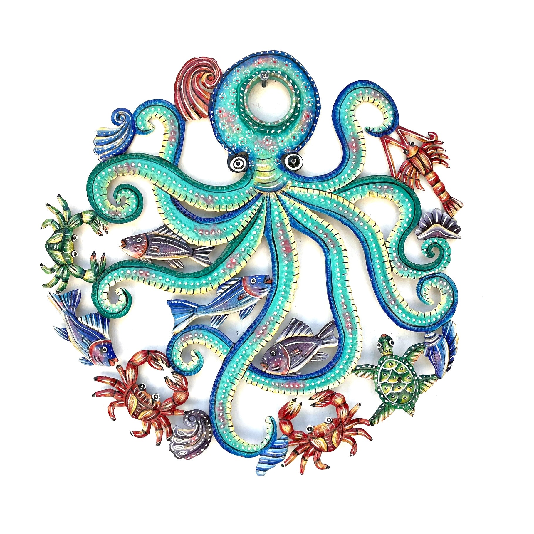 Oil Drum Top Octopus #2