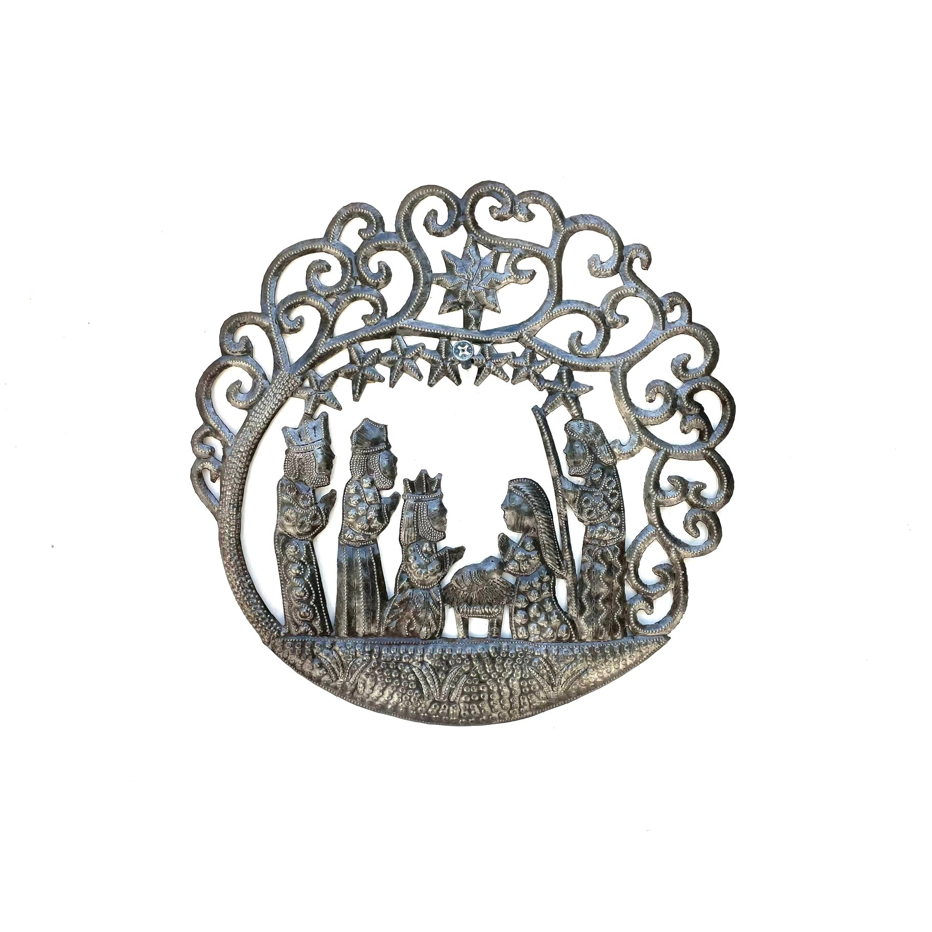 Round Starry Nativity