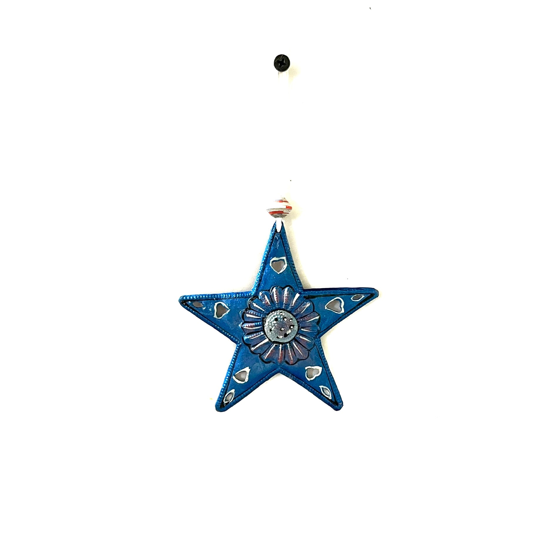 Romario Blue Star Ornament