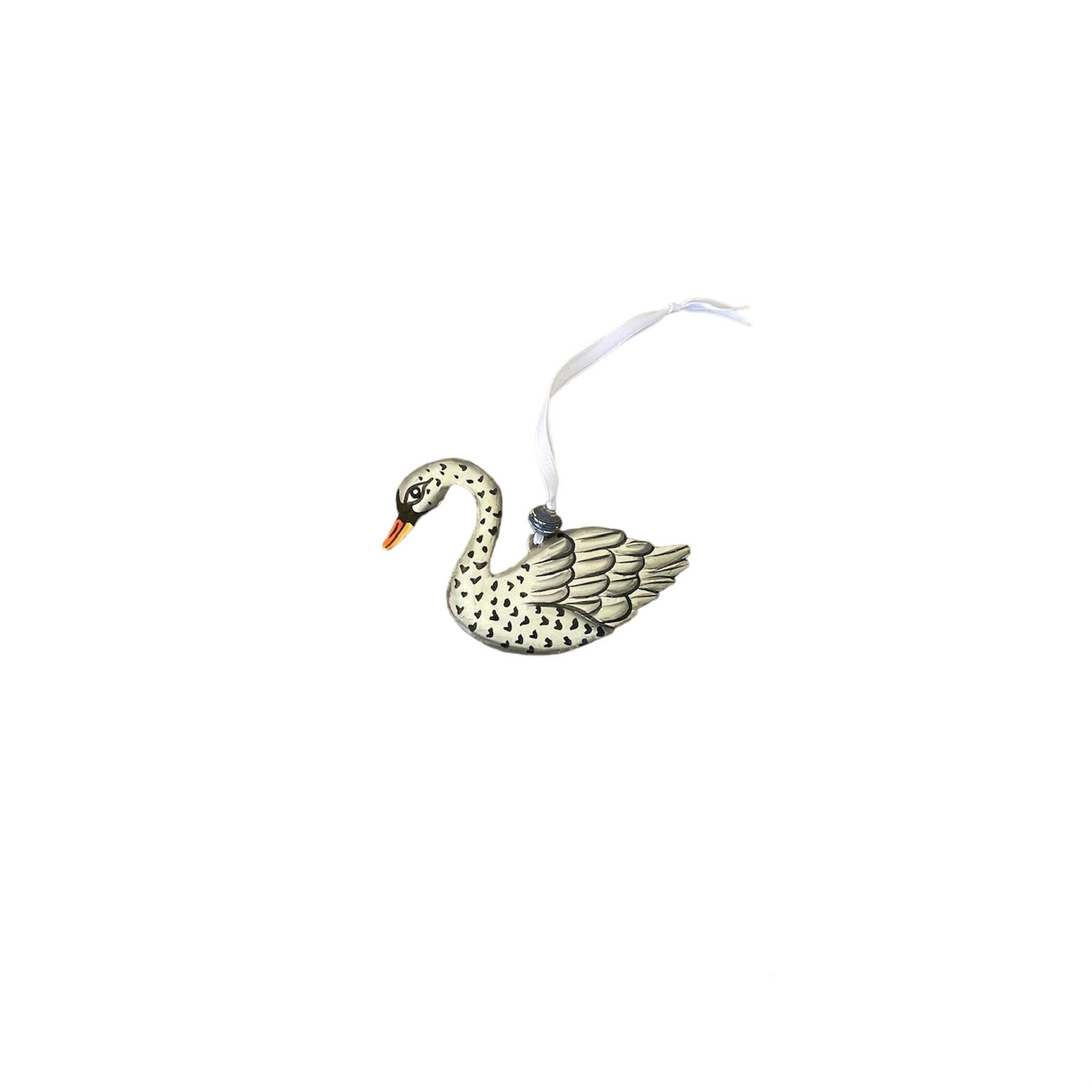 White Swan Ornament