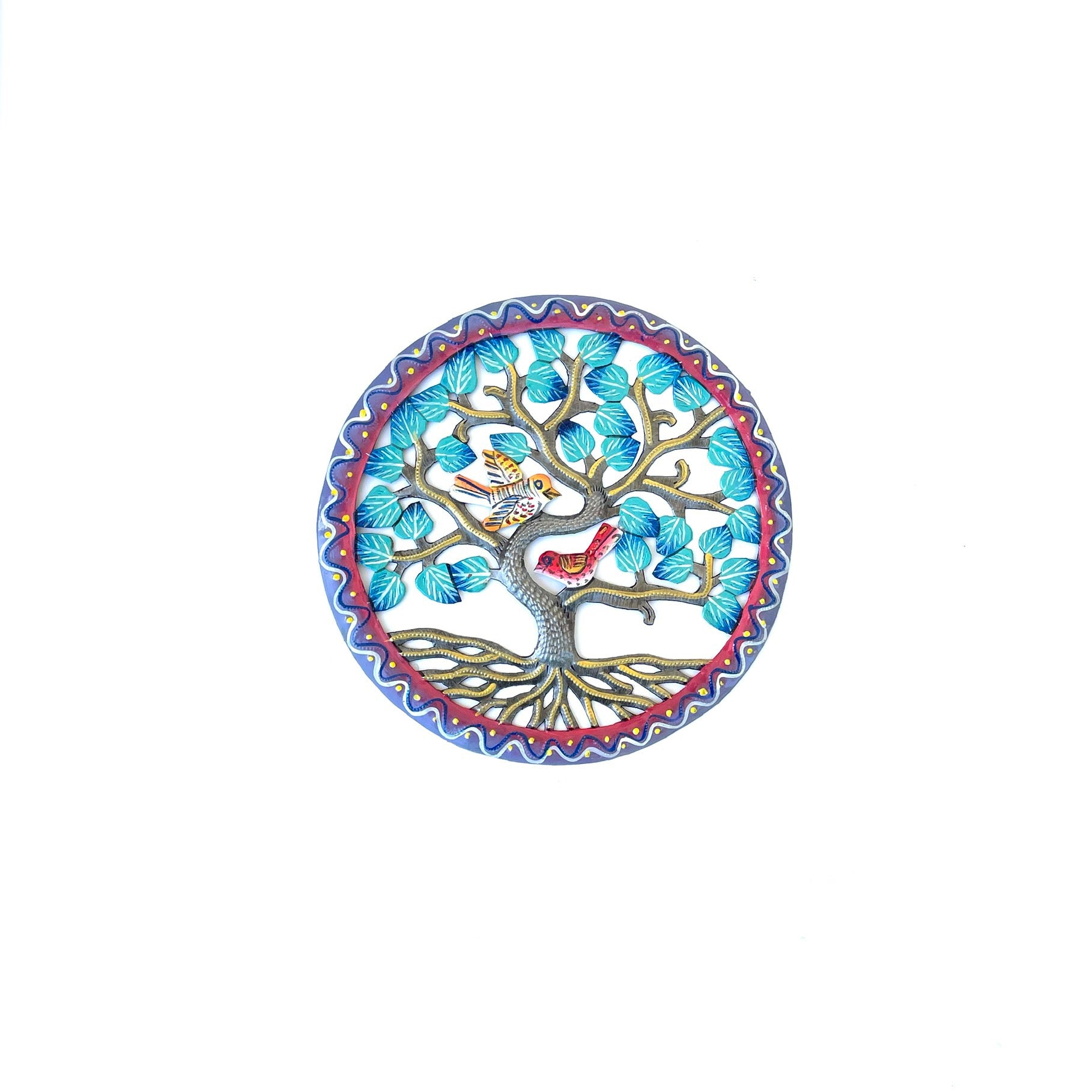 Nesmy Little Tree of Life with Red Bird