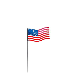 American Flag Garden Stake