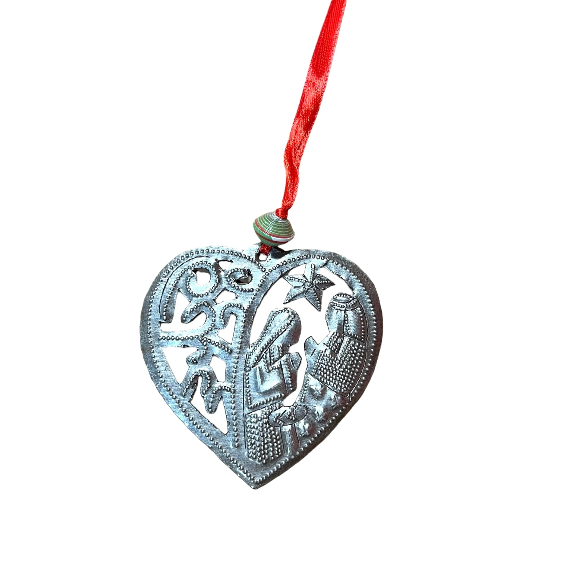 Sweet Heart Nativity Ornament