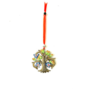 Painted Tree of Life Ornament