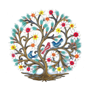 Flower Tree And Birds