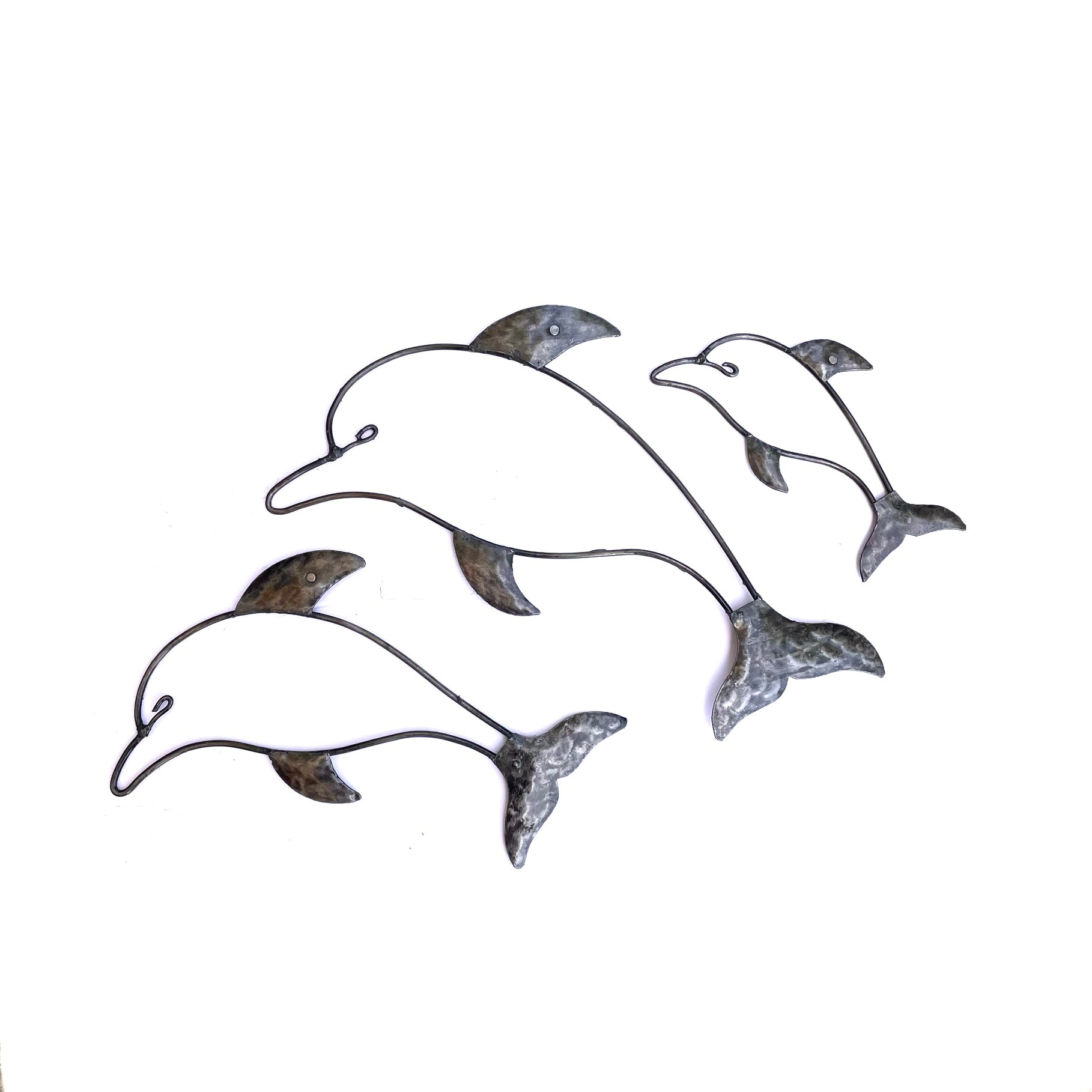 Set Of 3 Jumping Dolphins