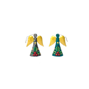 Set Of 2 Gold Standing Angels