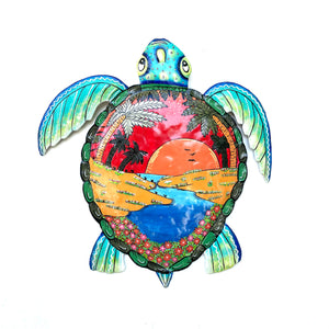 Lucson- Medium Sunset Turtle