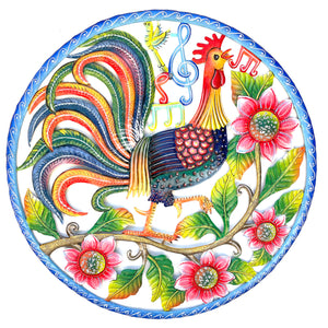 Jumbo Colorful Rooster