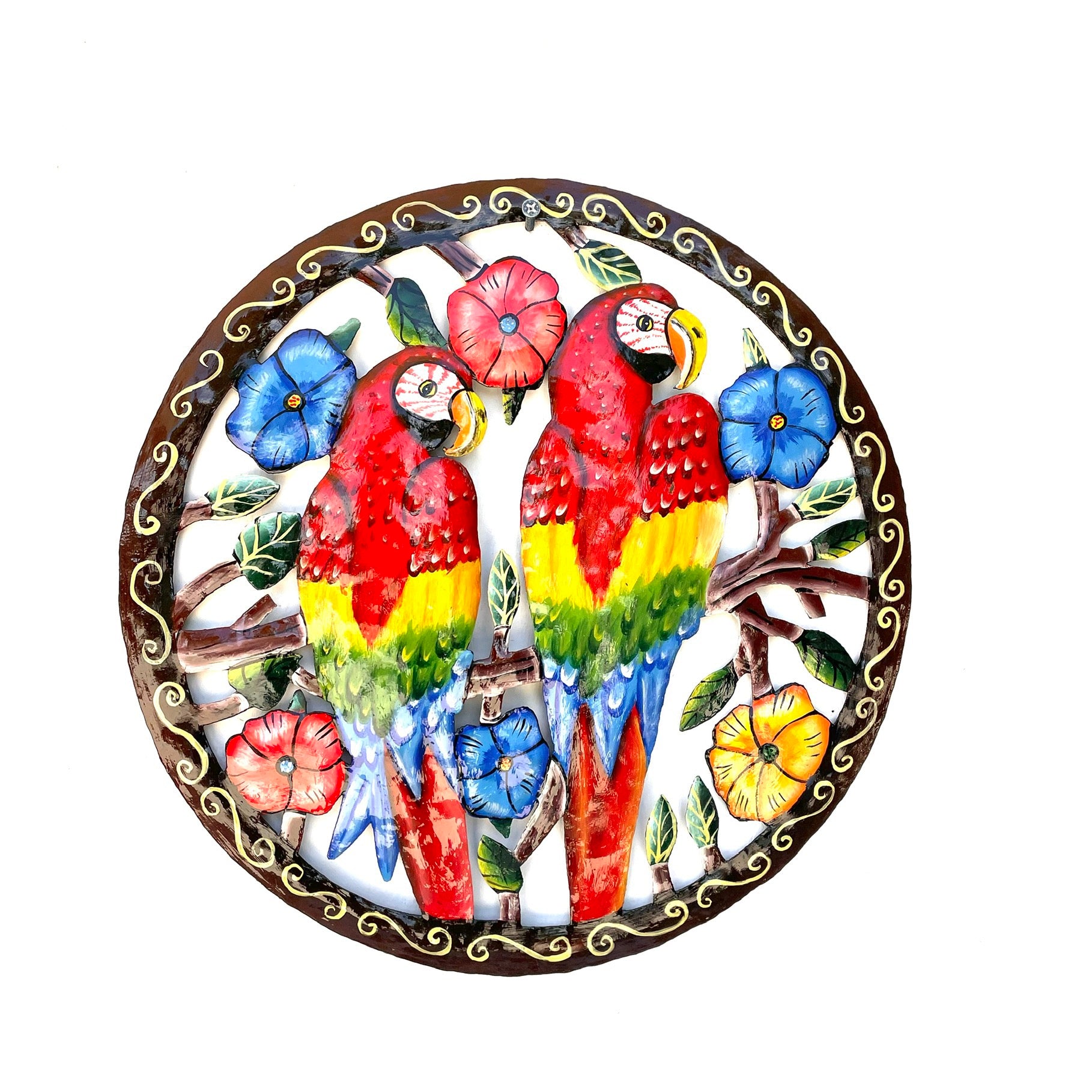 Large Balan Colorful Parrots