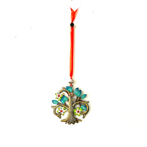 Painted Tree of Life Ornament