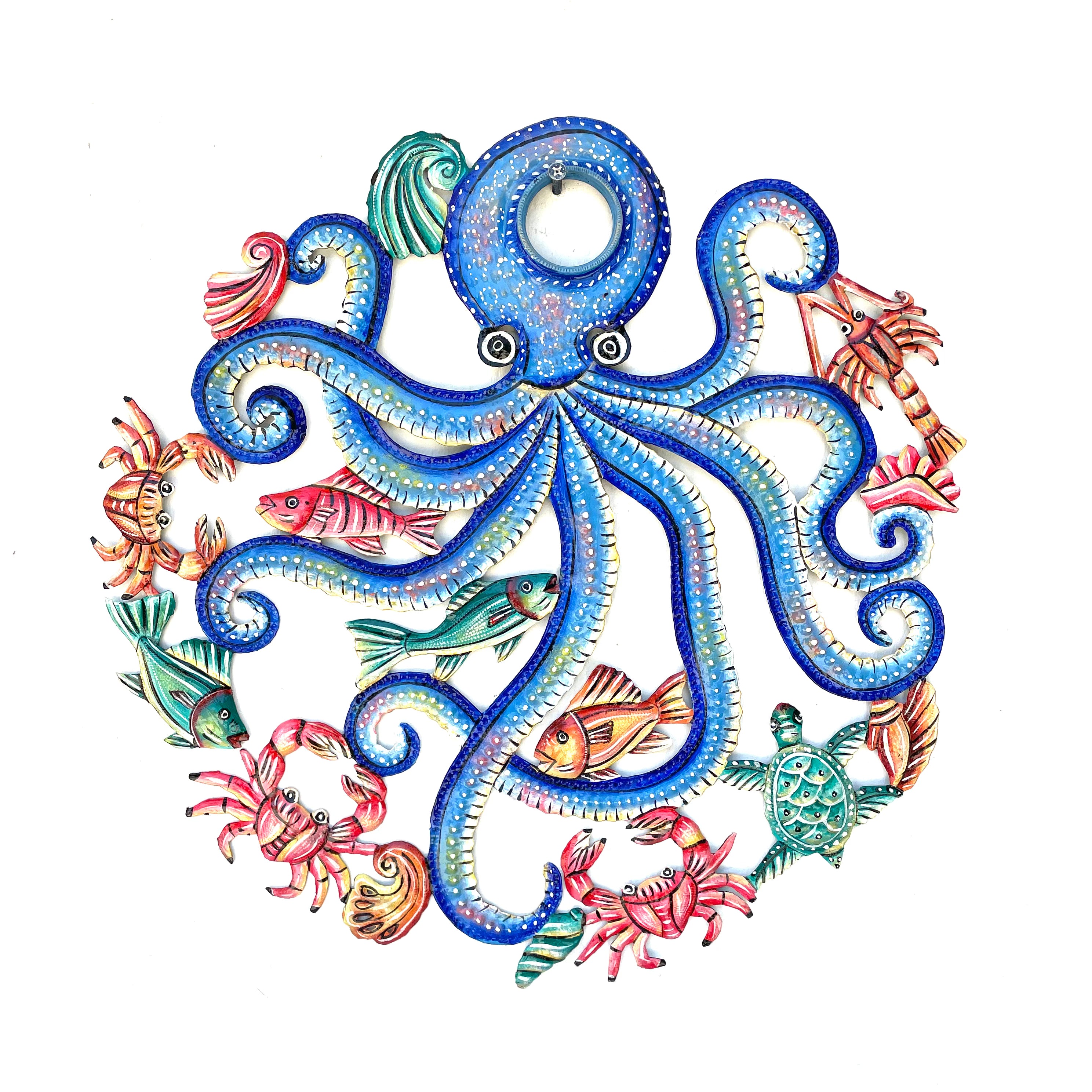 Oil Drum Top Octopus #1