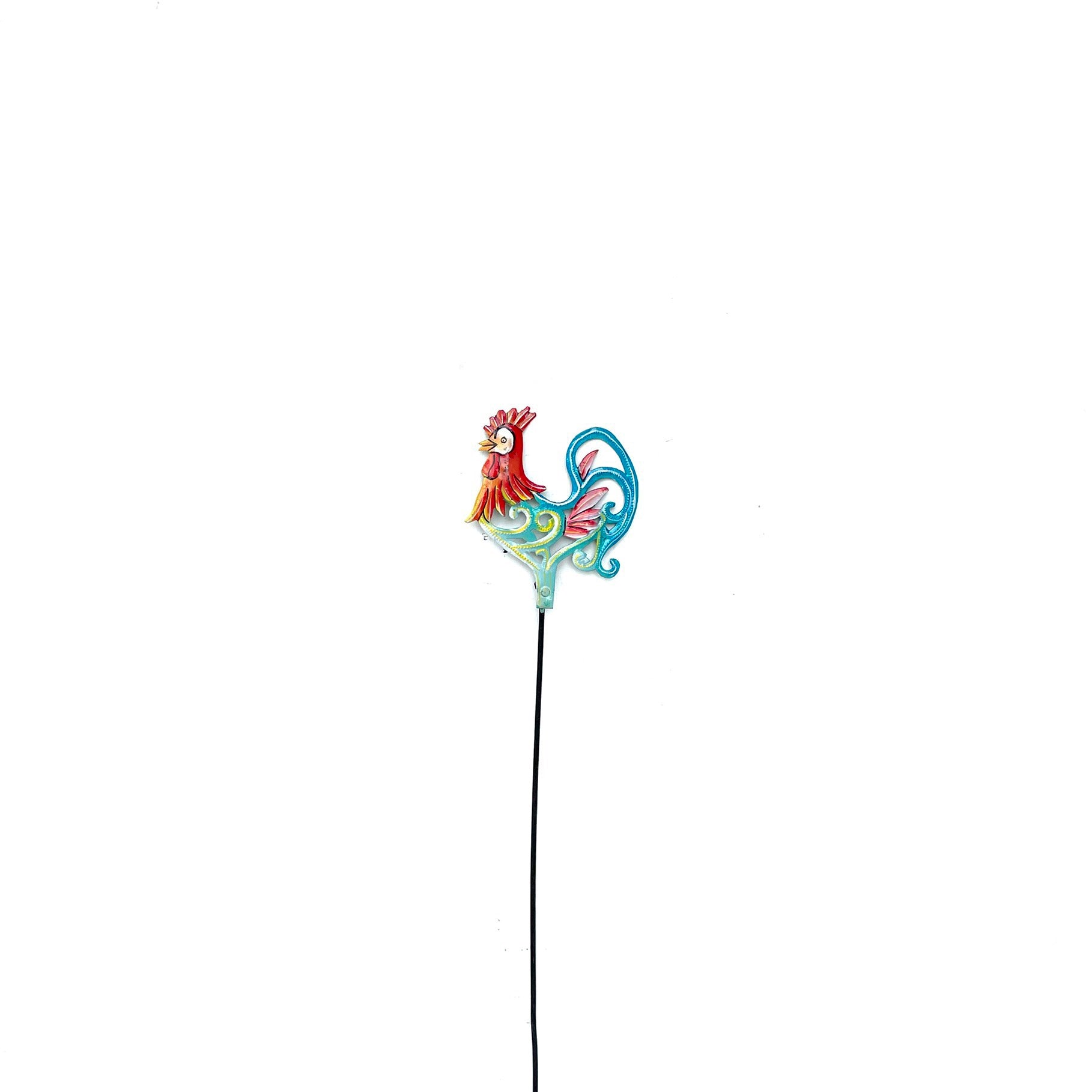 Rooster Garden Stake