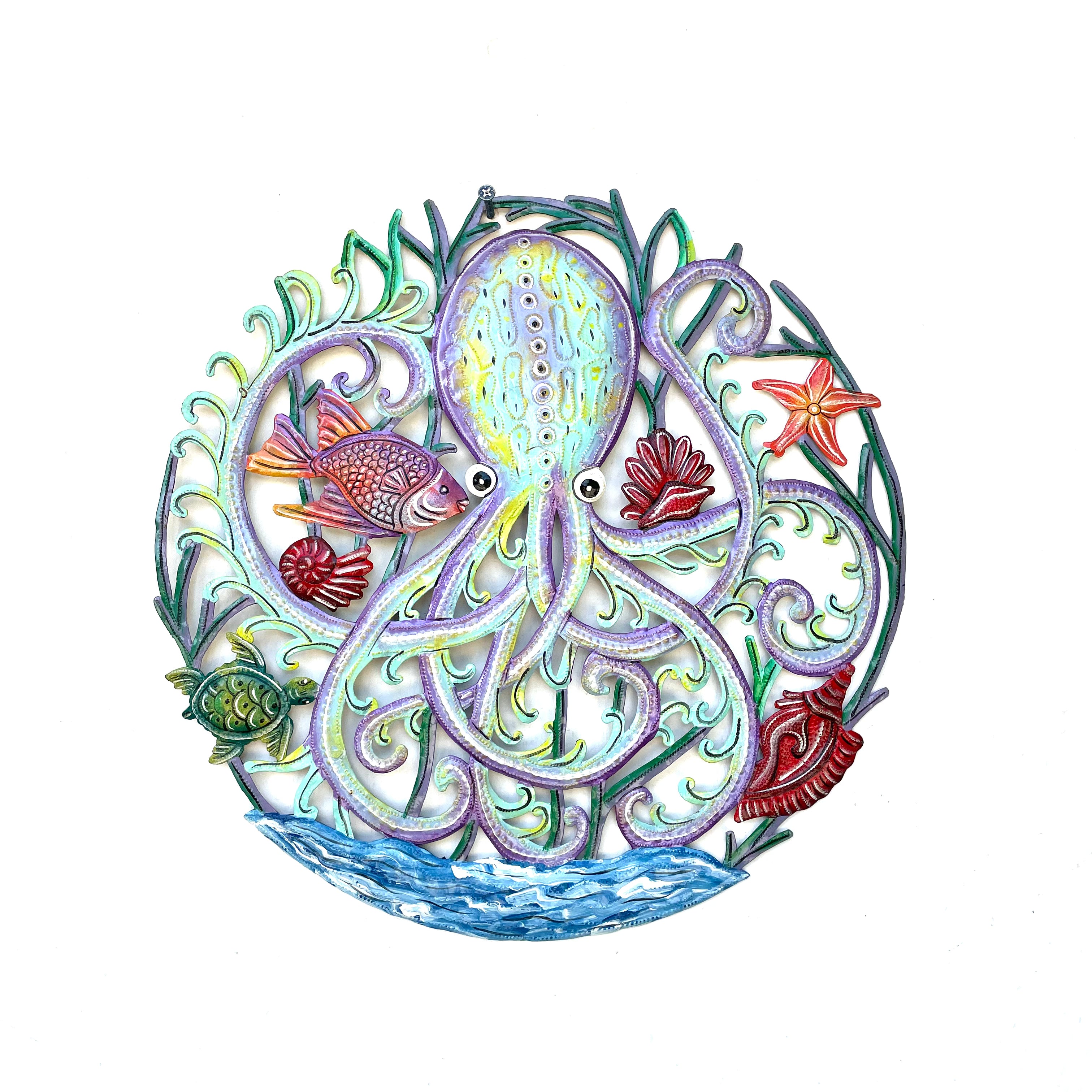 Ralph - Octopus #4 Metal Art