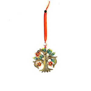 Painted Tree of Life Ornament