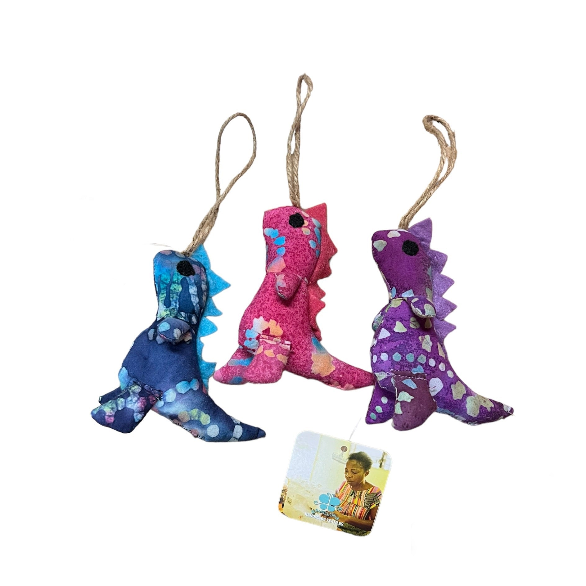 Mini Dinosaur Ornament (Set of 3)