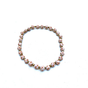 Mini Antiqued Ceramic Bracelet