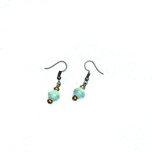 Paper Bead Earrings