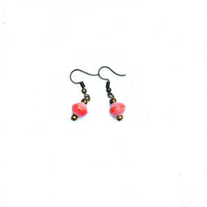 Paper Bead Earrings