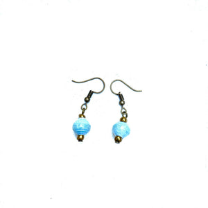 Paper Bead Earrings