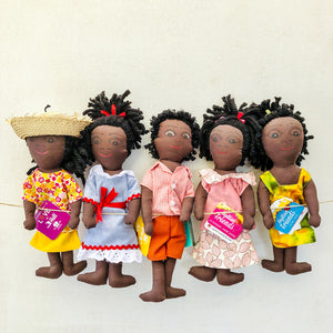 Haitian Friends Dolls (Set of 5)