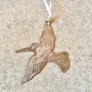 Whimsical Hummingbird Ornament