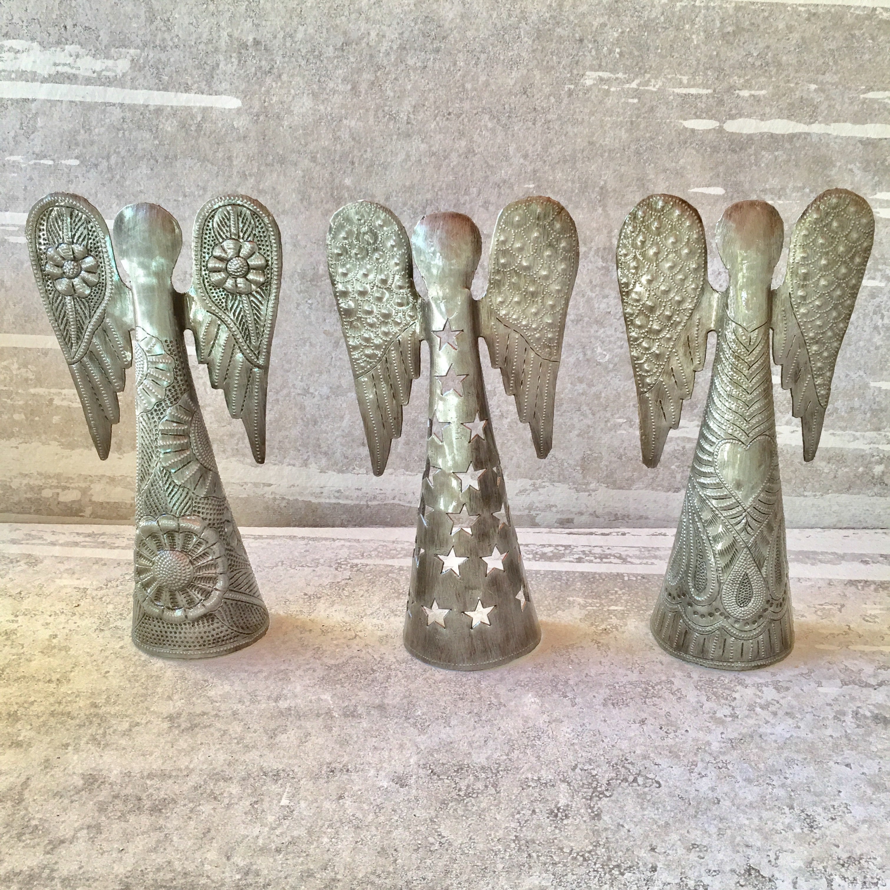 Set of 3 Standing Angels