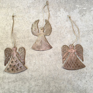 Set of 3 Angel Ornaments