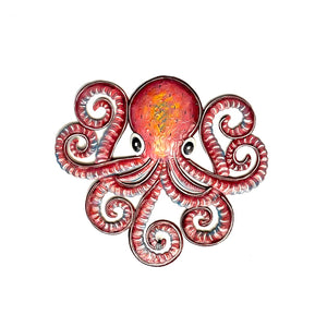 Ralph Red Octopus