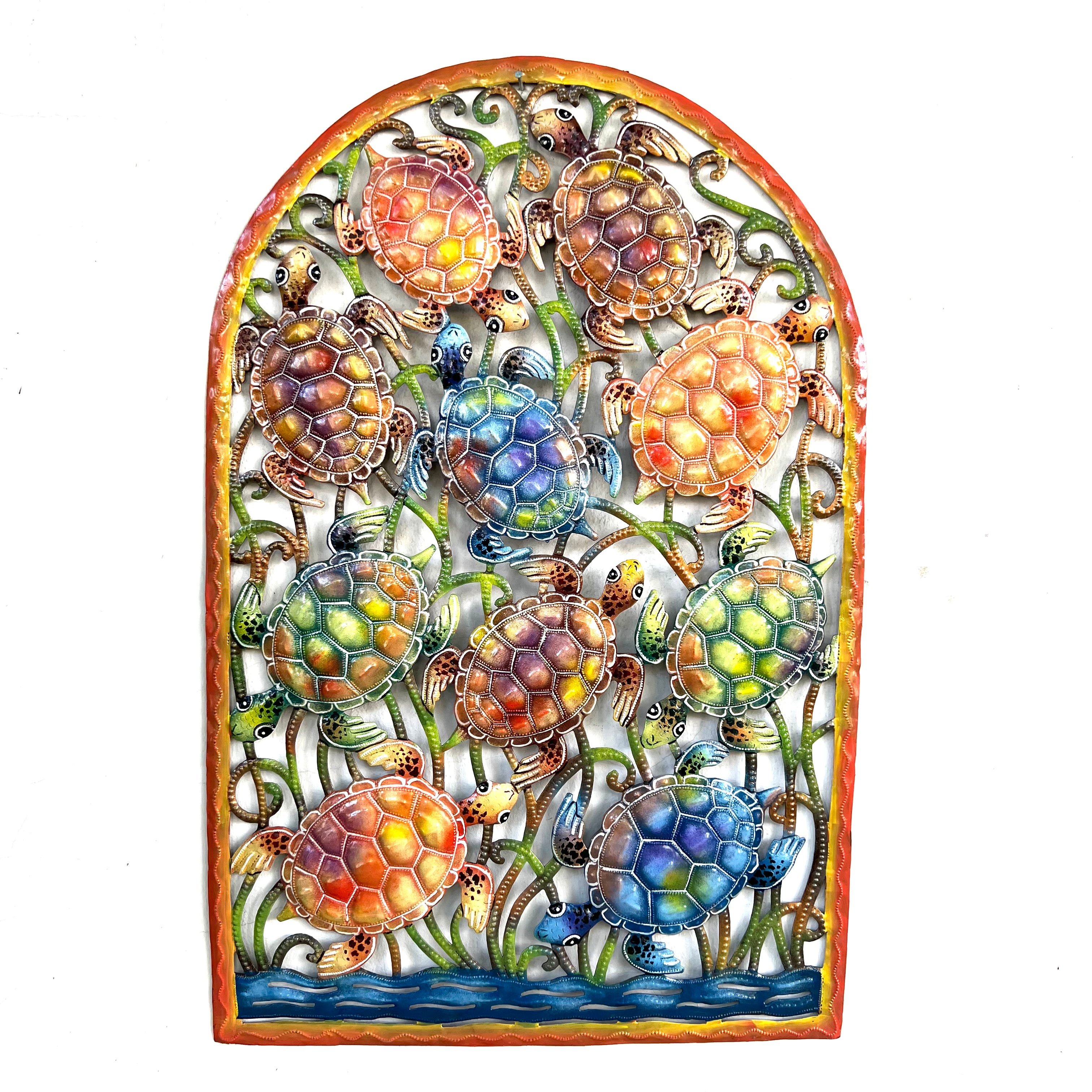 Jumbo Window Turtles - Painted