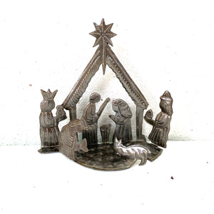 3-D Small Standing Nativity