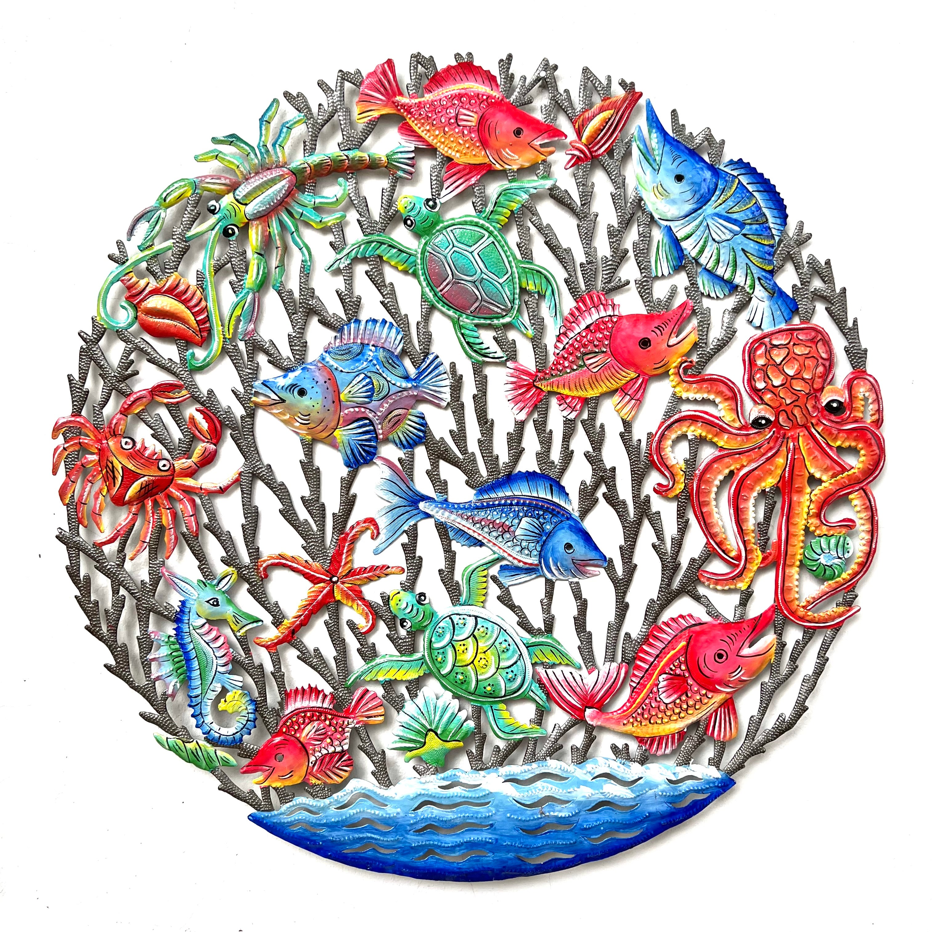 Jumbo Ocean Life- Painted