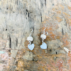 Aluminum Heart Earring