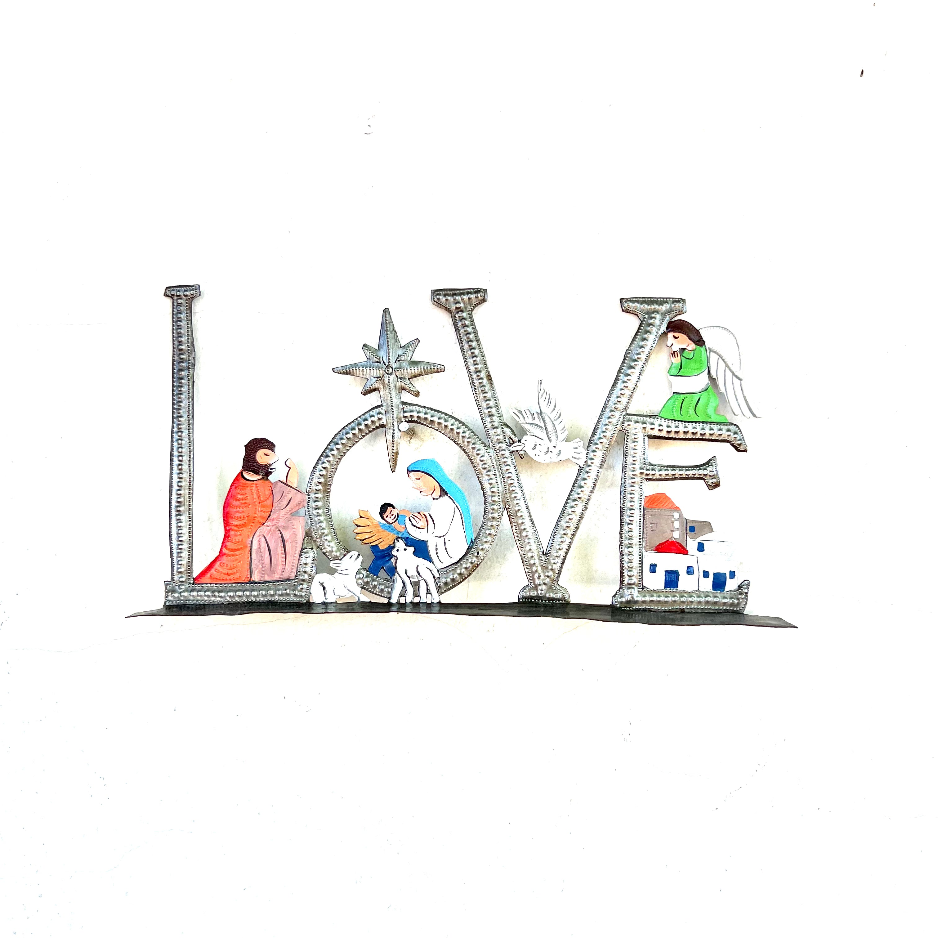 Shelove Standing Love Nativity