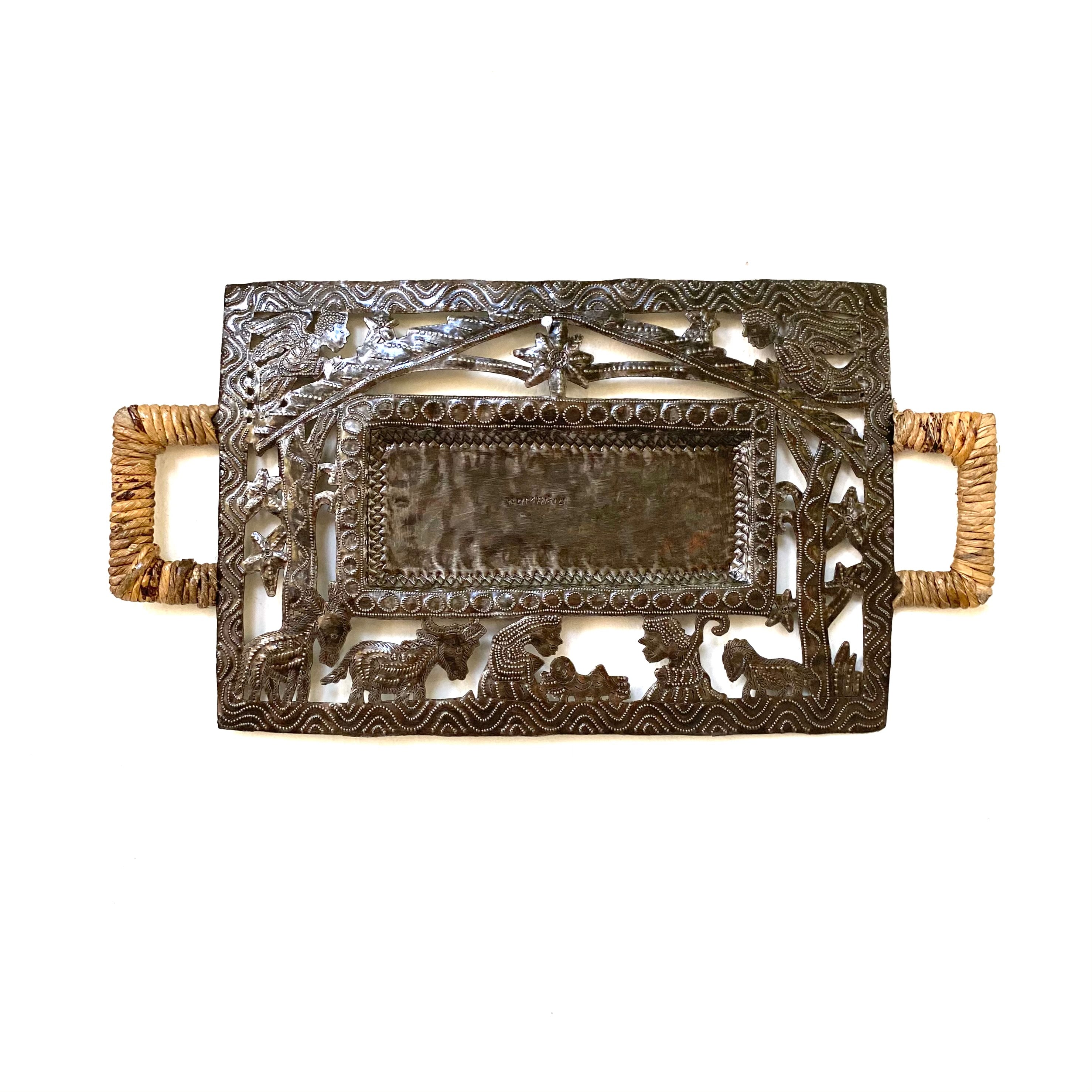 Large Nativity Platter